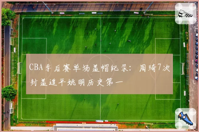CBA季后赛单场盖帽纪录：周琦7次封盖追平姚明历史第一