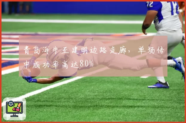 青岛海牛王建明边路走廊,单场传中成功率高达80%